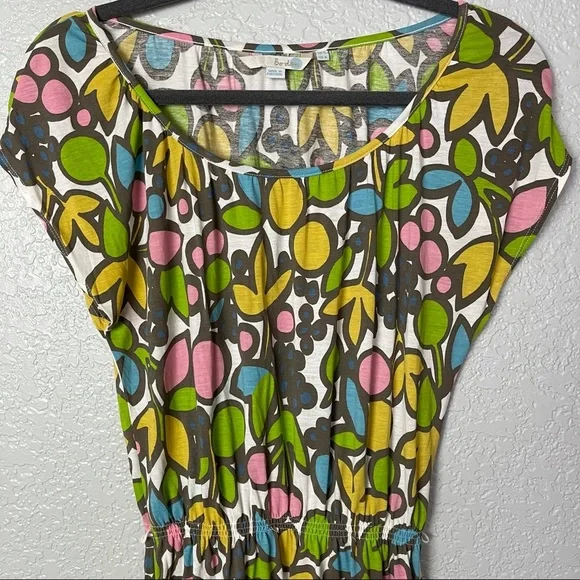 Boden Tencel/Cotton Jersey Blouson Casual Dress 4 - Picture 4 of 7